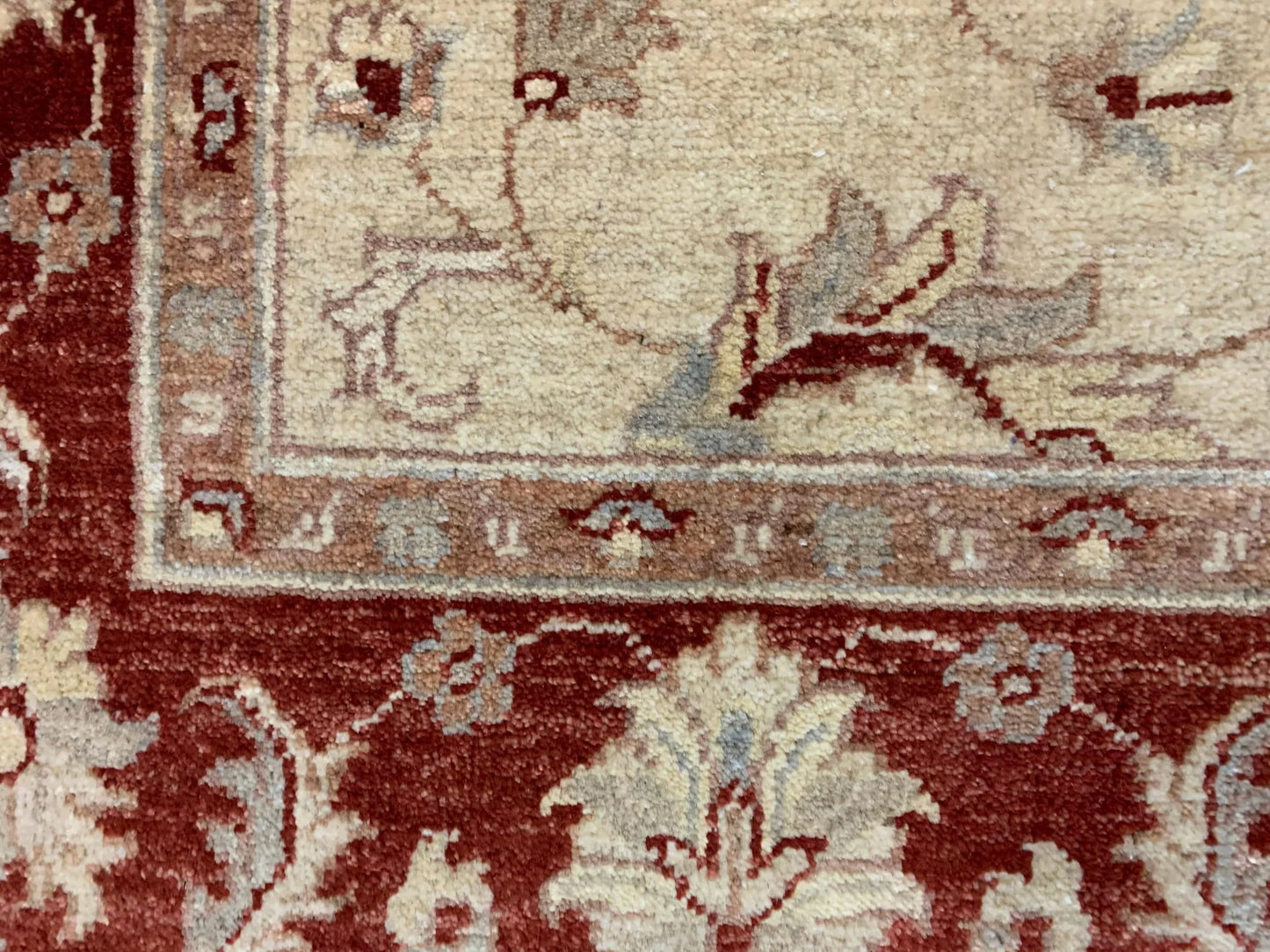 4X6 Oushak Ziegler Handmade Wool Rug # 8746