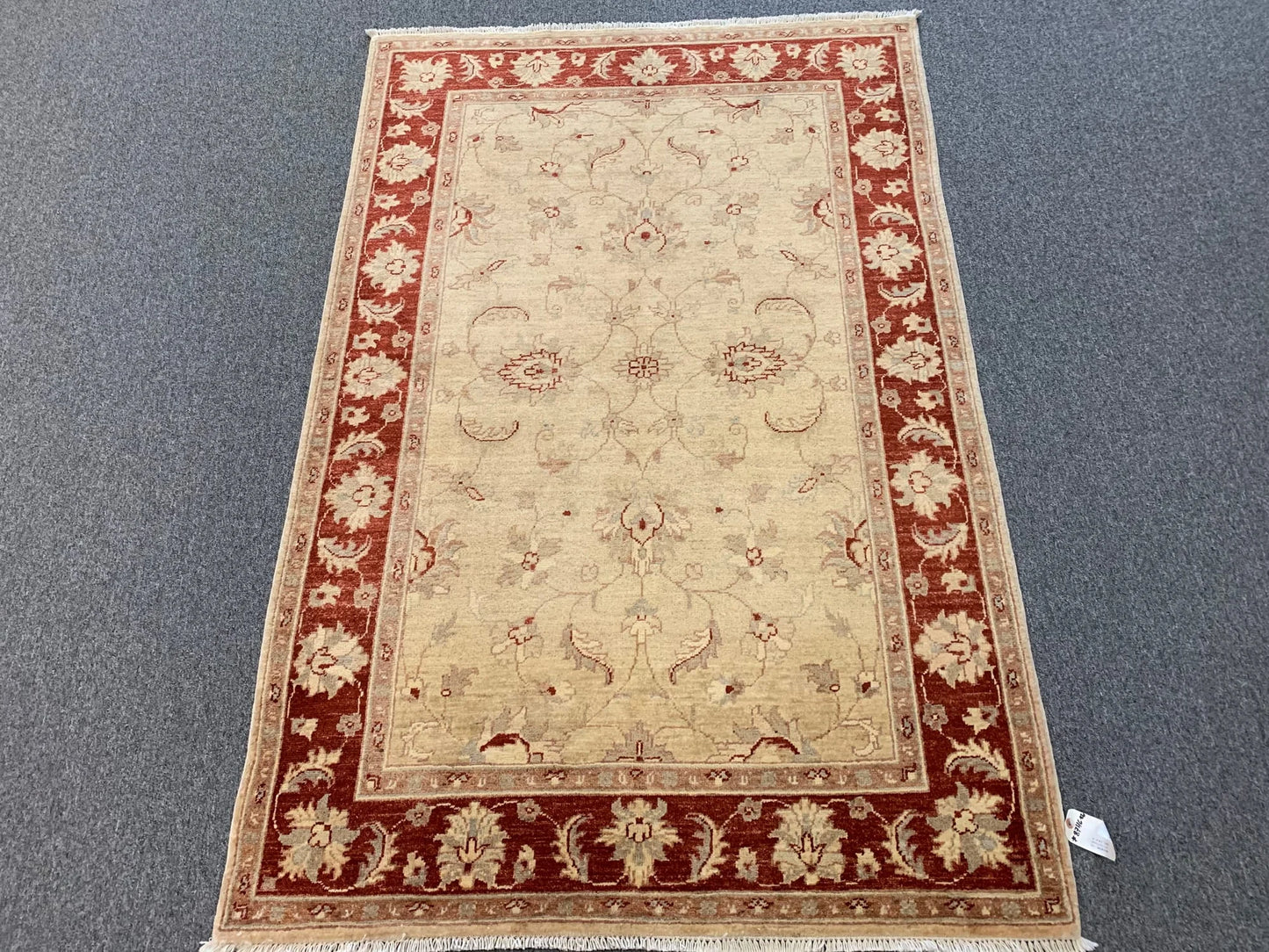 4X6 Oushak Ziegler Handmade Wool Rug # 8746