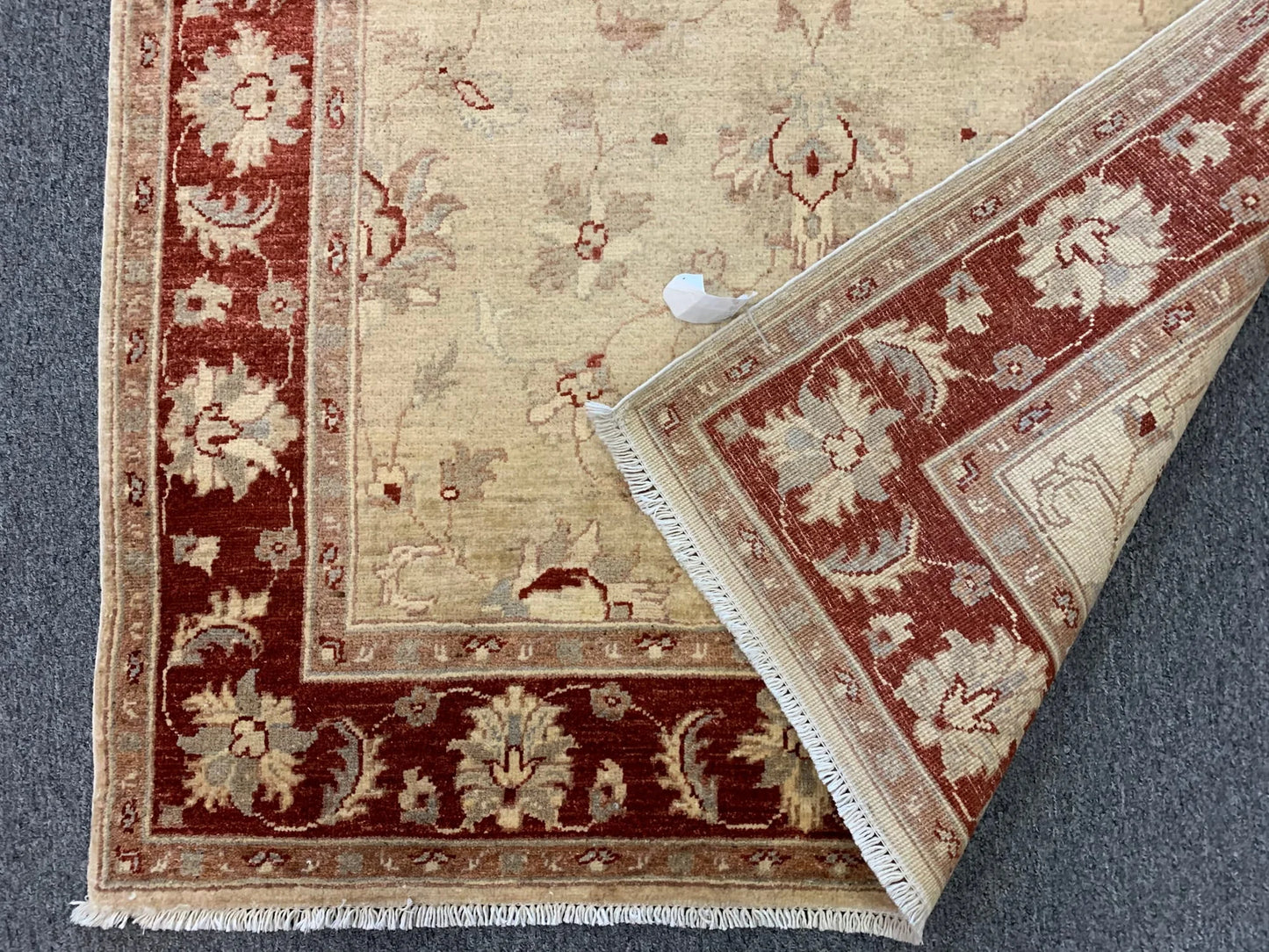 4X6 Oushak Ziegler Handmade Wool Rug # 8746