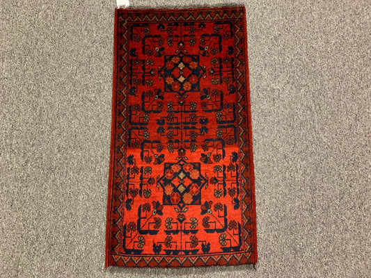 2 X 3 Khall Tribal Handmade Wool Rug # 12311