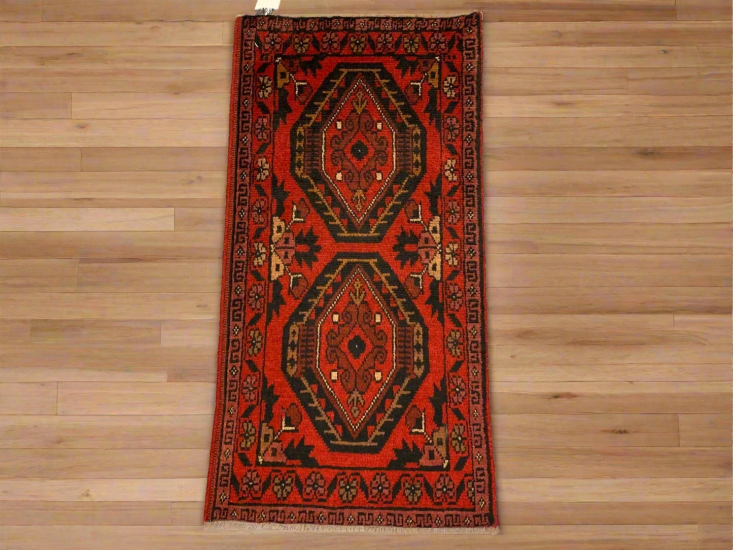 2 X 4 Khall Tribal Handmade Wool Rug # 12330