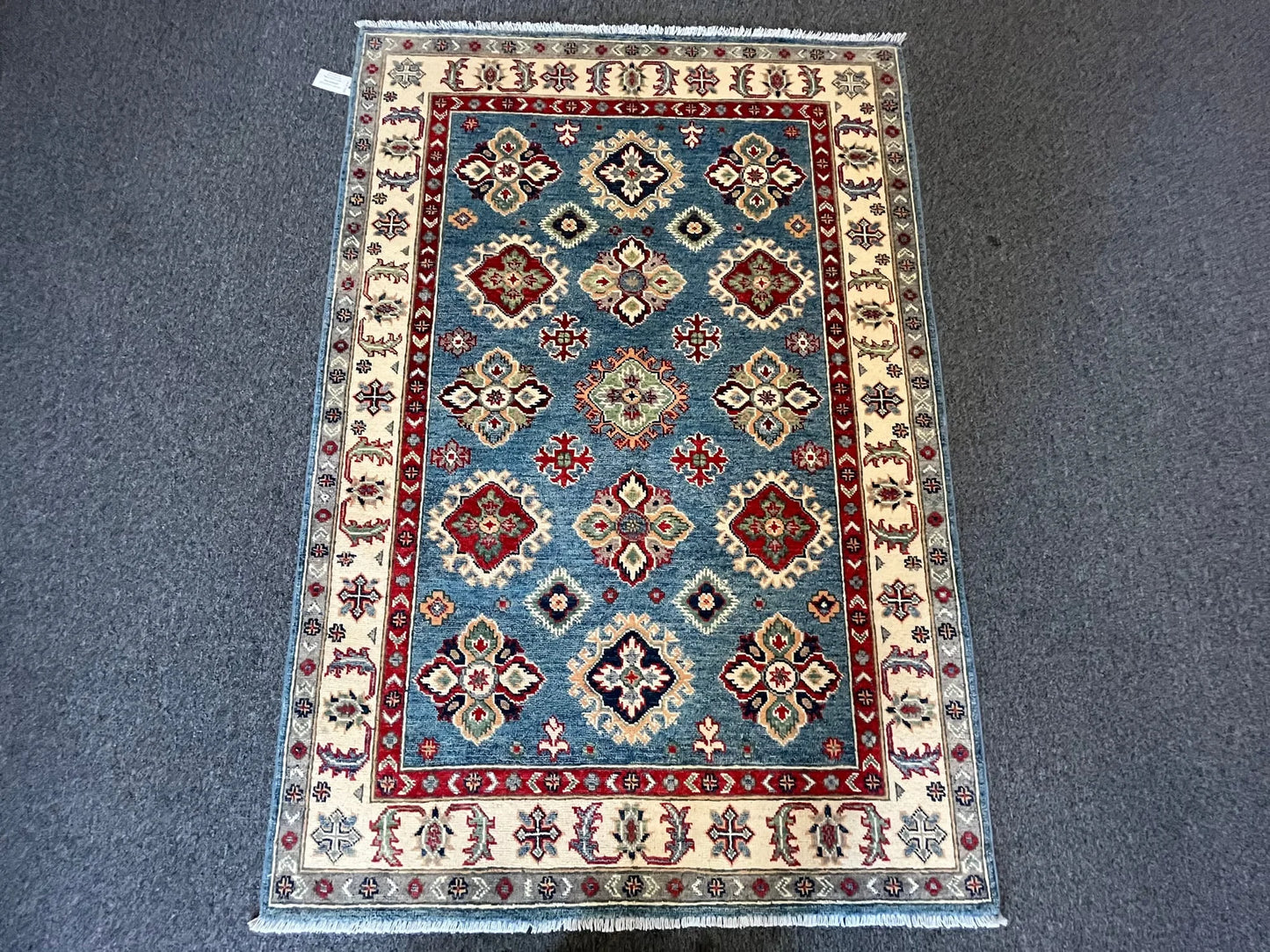 4′ X 6′ Kazak Handmade Wool Rug # 12667