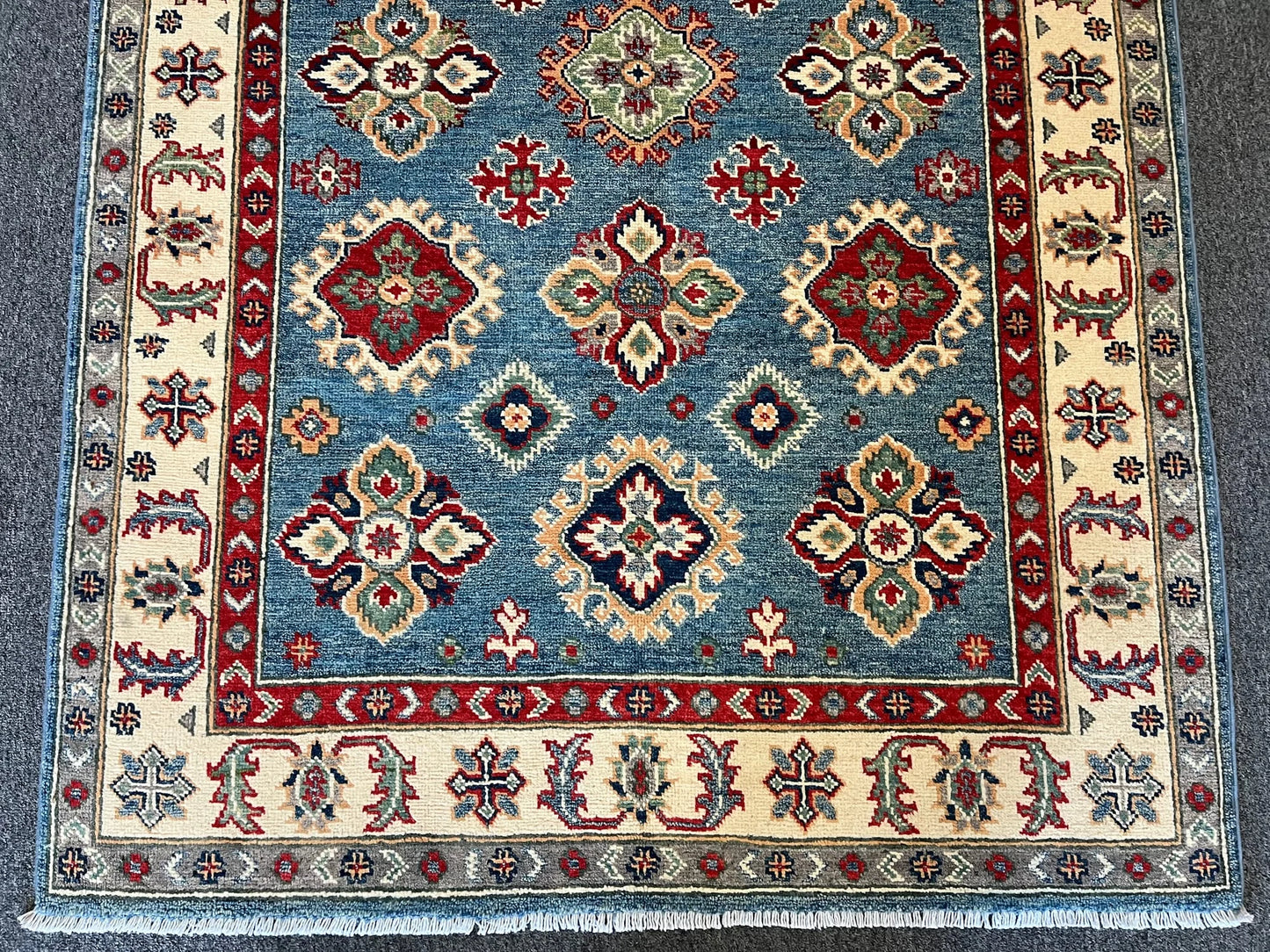 4′ X 6′ Kazak Handmade Wool Rug # 12667