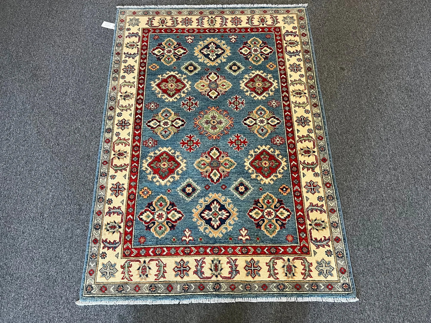 4′ X 6′ Kazak Handmade Wool Rug # 12667