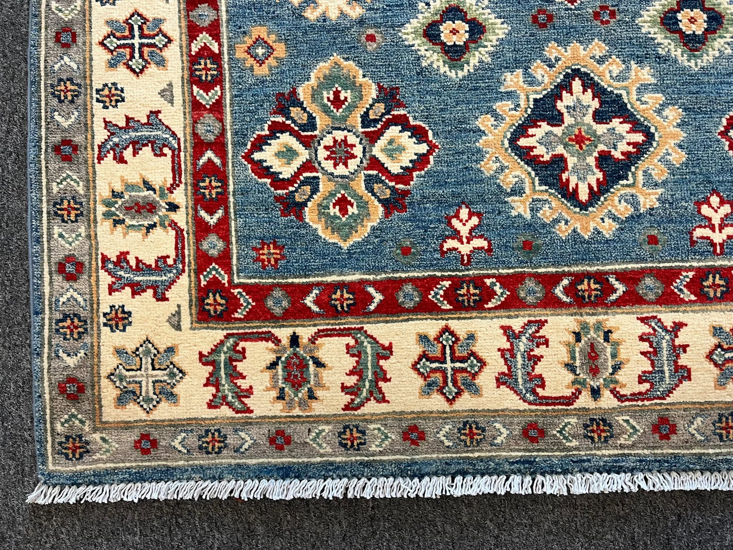 4′ X 6′ Kazak Handmade Wool Rug # 12667