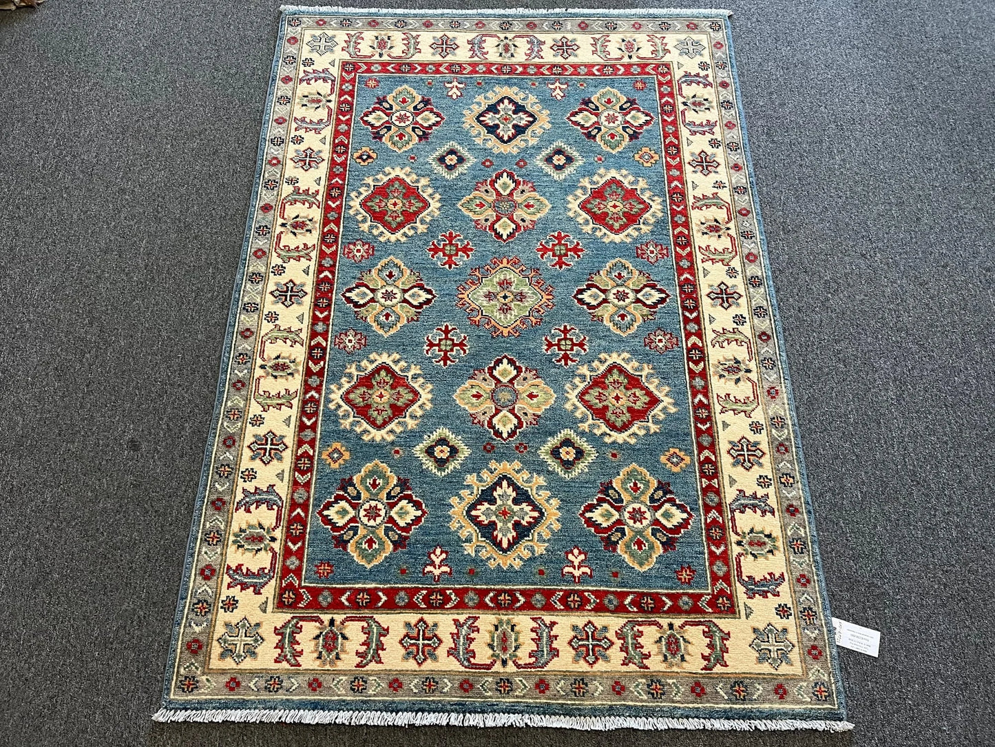 4′ X 6′ Kazak Handmade Wool Rug # 12667