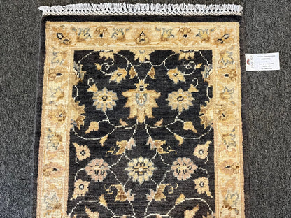 2' X 3' Oushak Handmade Wool Rug # 11407