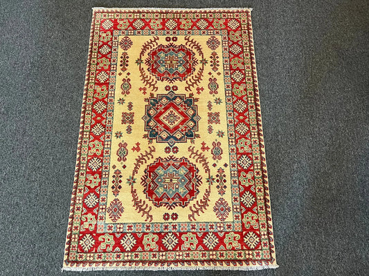 Kazak 3X5 Handmade Wool Rug # 13004