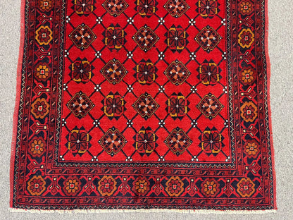 Khal Mohammadi 3X5 Handmade Wool Rug # 13490