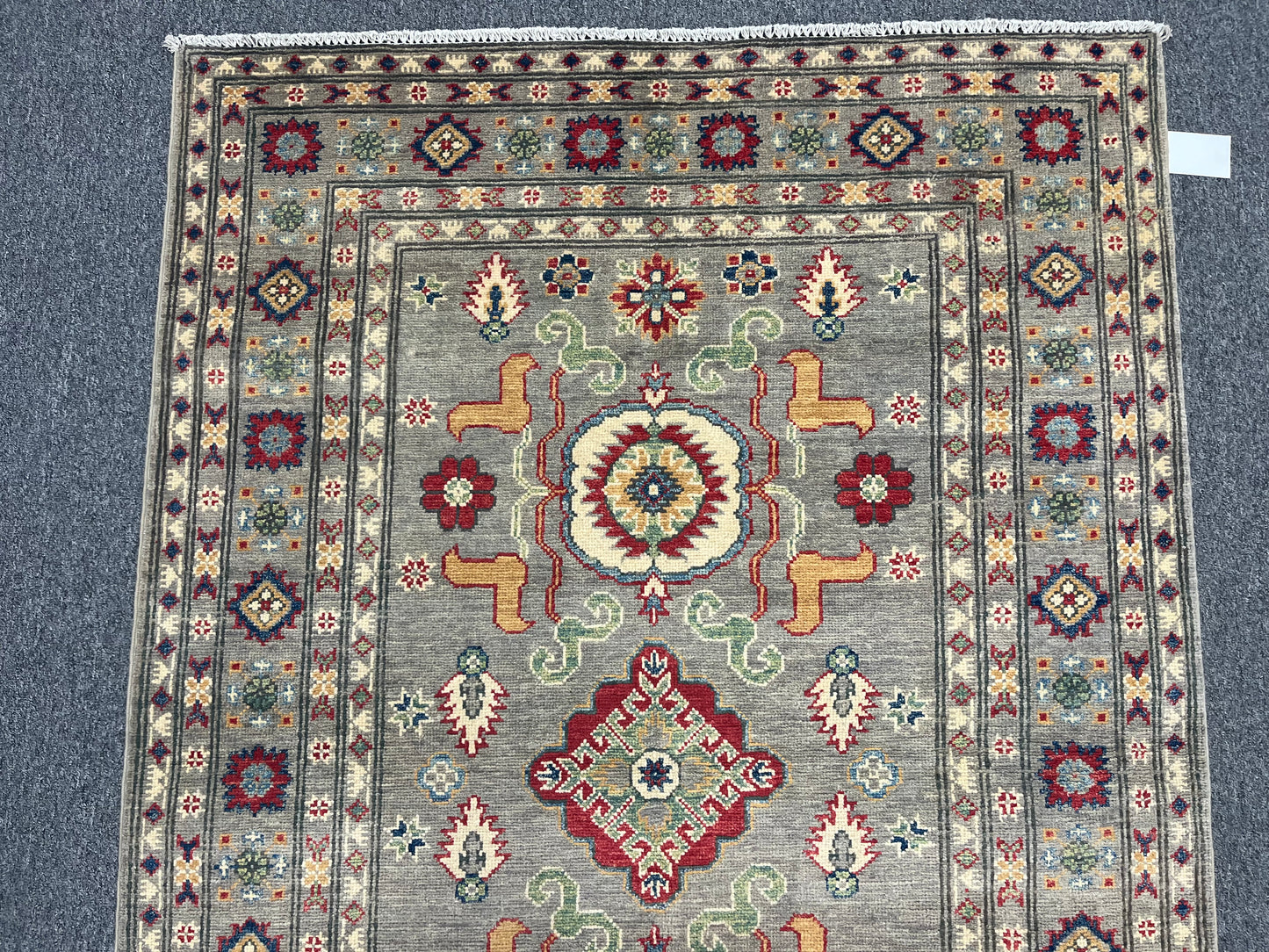 4 X 6 Kazak Handmade Wool Rug # 13671