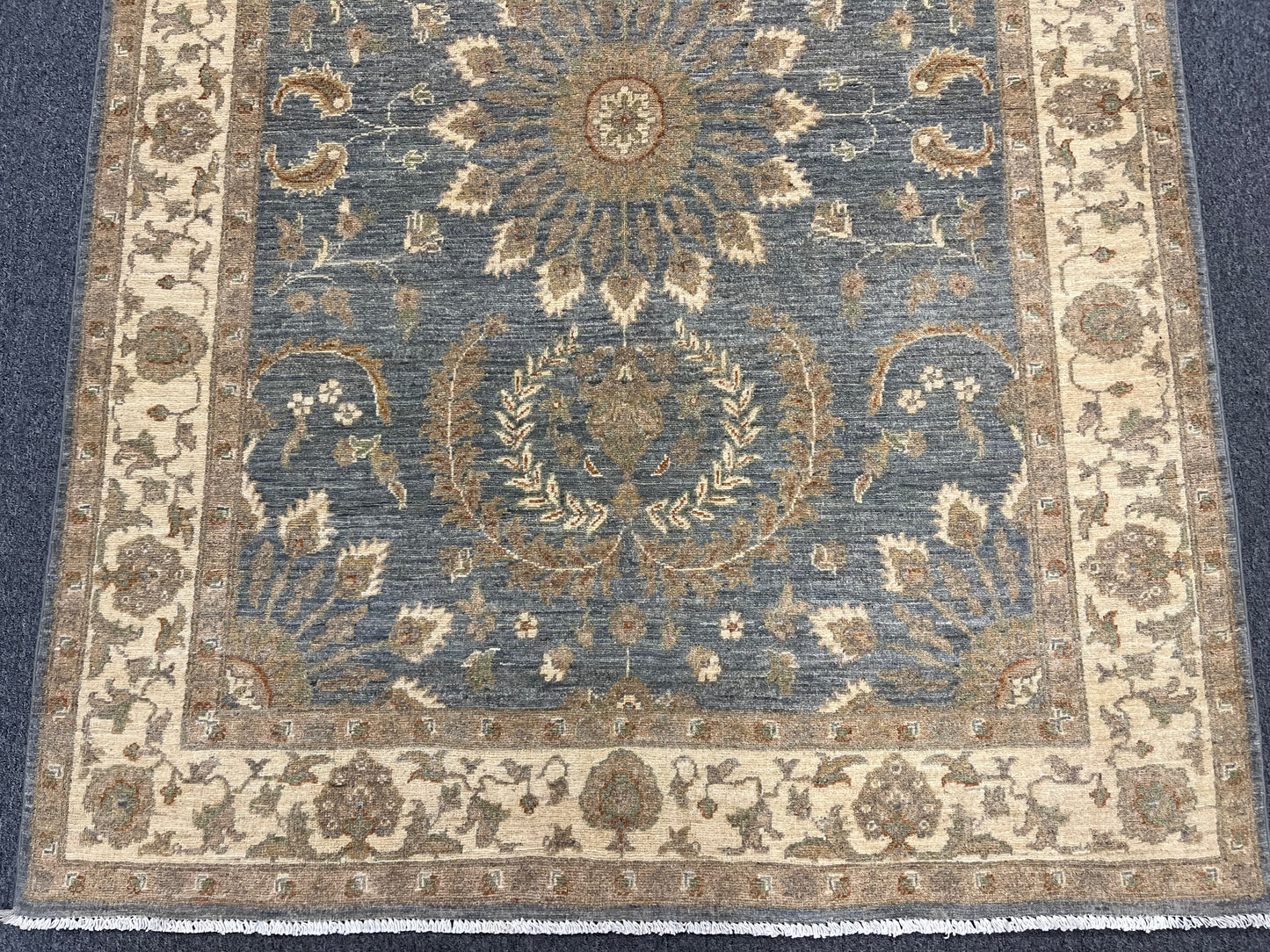 5' X 7' Ziegler Oushak Handmade Wool Rug # 14223