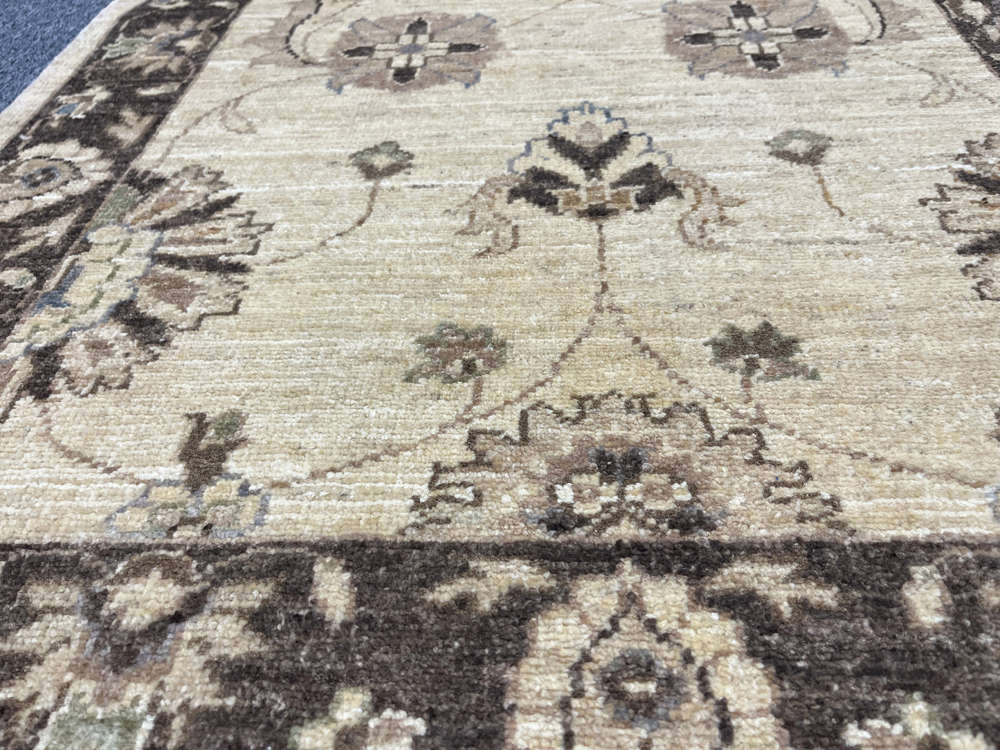 Oushak Ziegler 2' 7"X10' Handmade Wool Runner Rug # 10521