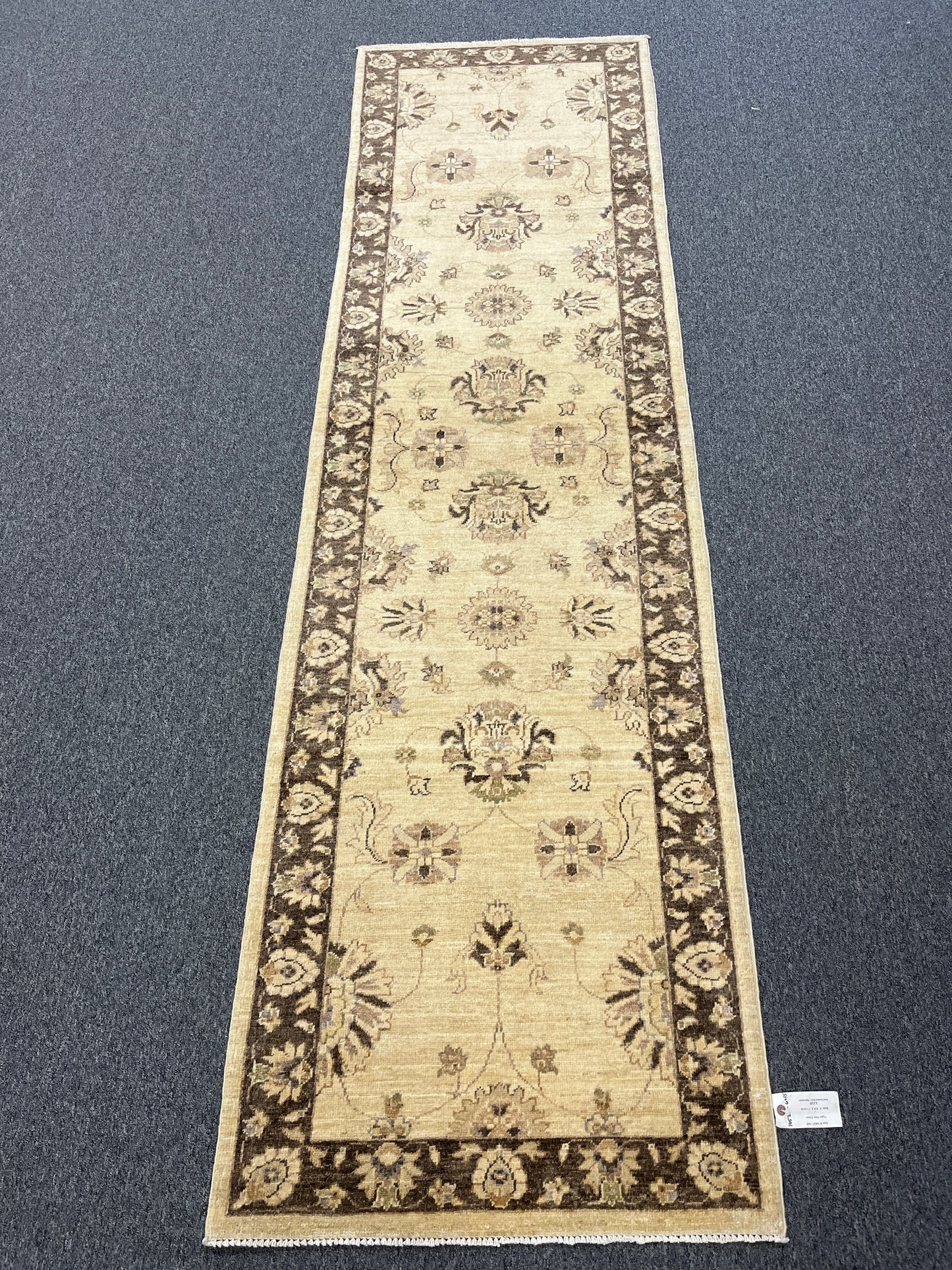 Oushak Ziegler 2' 7"X10' Handmade Wool Runner Rug # 10521