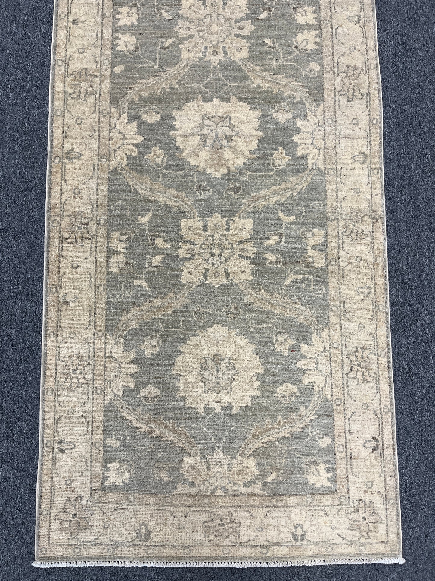 Oushak Ziegler 2' 7"X10' Handmade Wool Runner Rug # 9641