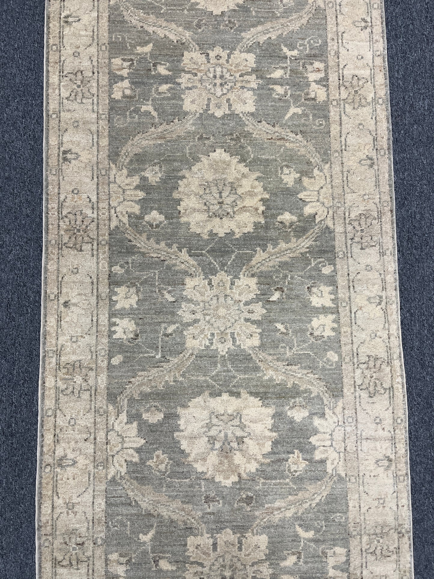 Oushak Ziegler 2' 7"X10' Handmade Wool Runner Rug # 9641