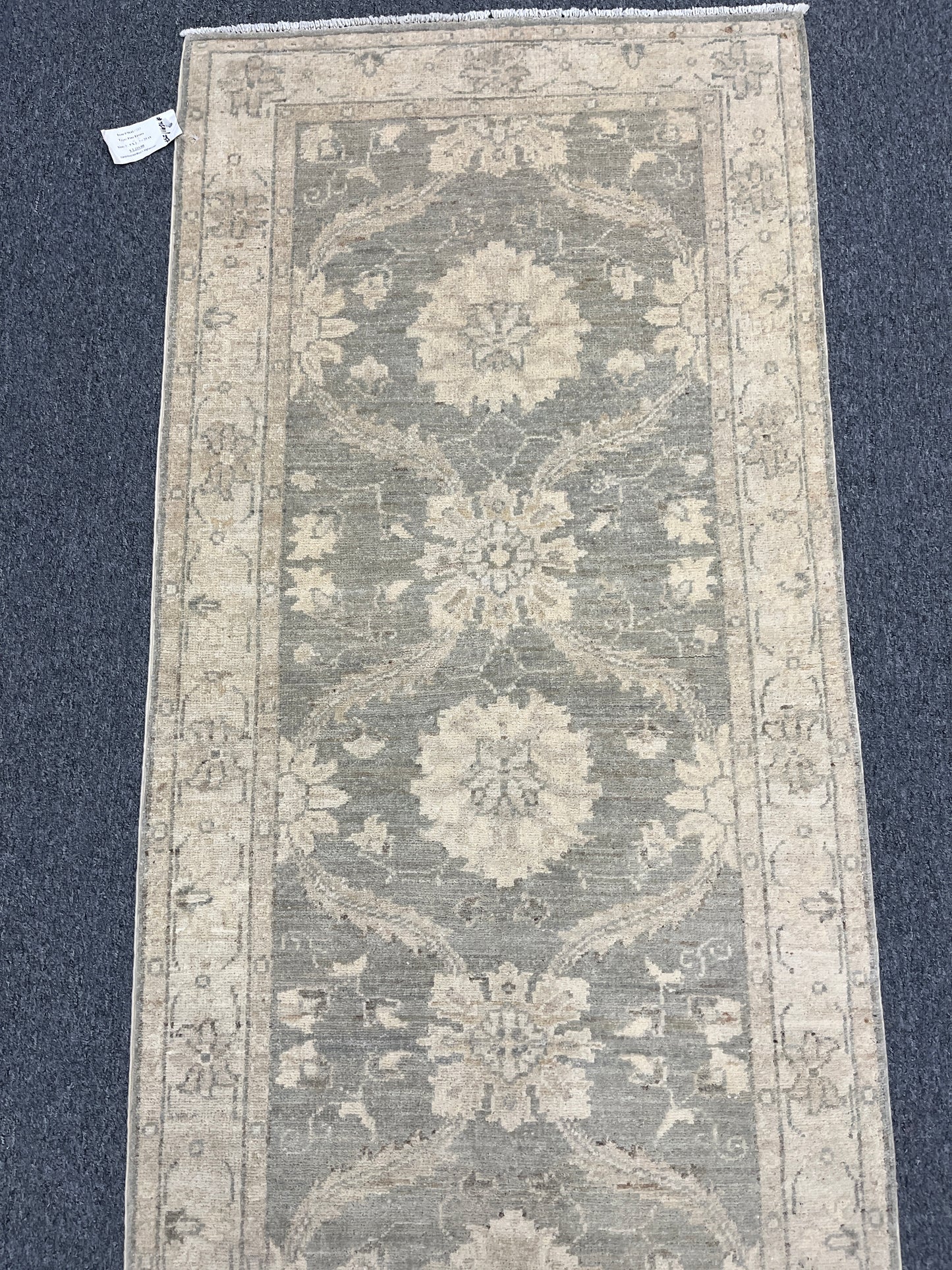 Oushak Ziegler 2' 7"X10' Handmade Wool Runner Rug # 9641
