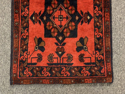 2 X 3 Khall Tribal Handmade Wool Rug # 12339