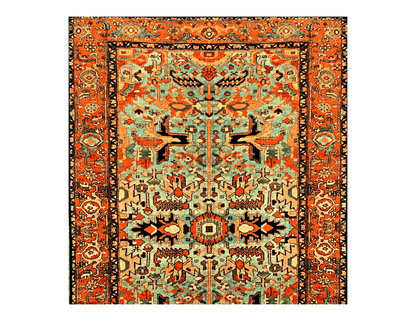 Floral Machine Washable Area Rug