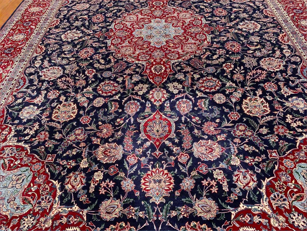 12X17 Pak Persien 20x20 Super Fine Handmade Wool Rug # 11826