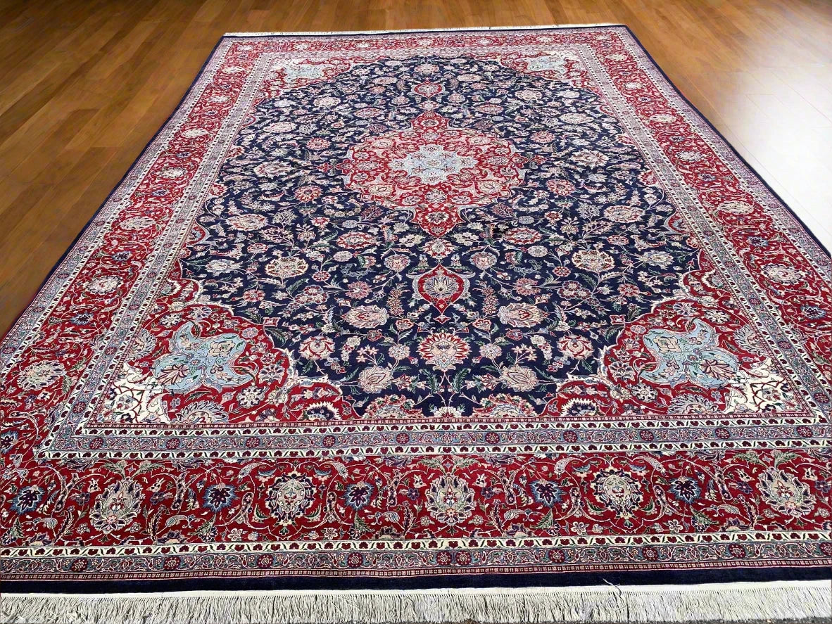 12X17 Pak Persien 20x20 Super Fine Handmade Wool Rug # 11826