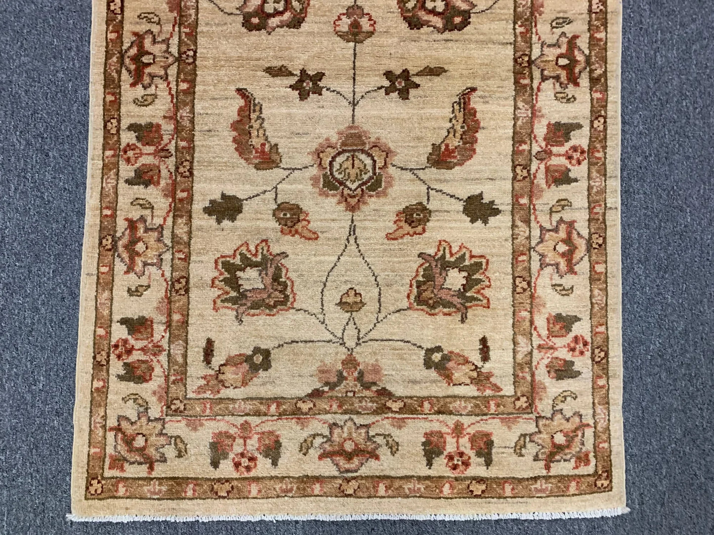 Oushak Ziegler 2' 7"X10' Handmade Wool Runner Rug # 8793