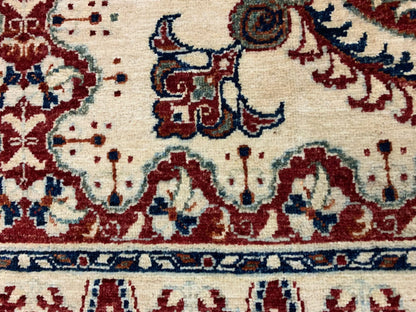 Tribal Afghan 6X9 Handmade Wool Rug # 9167