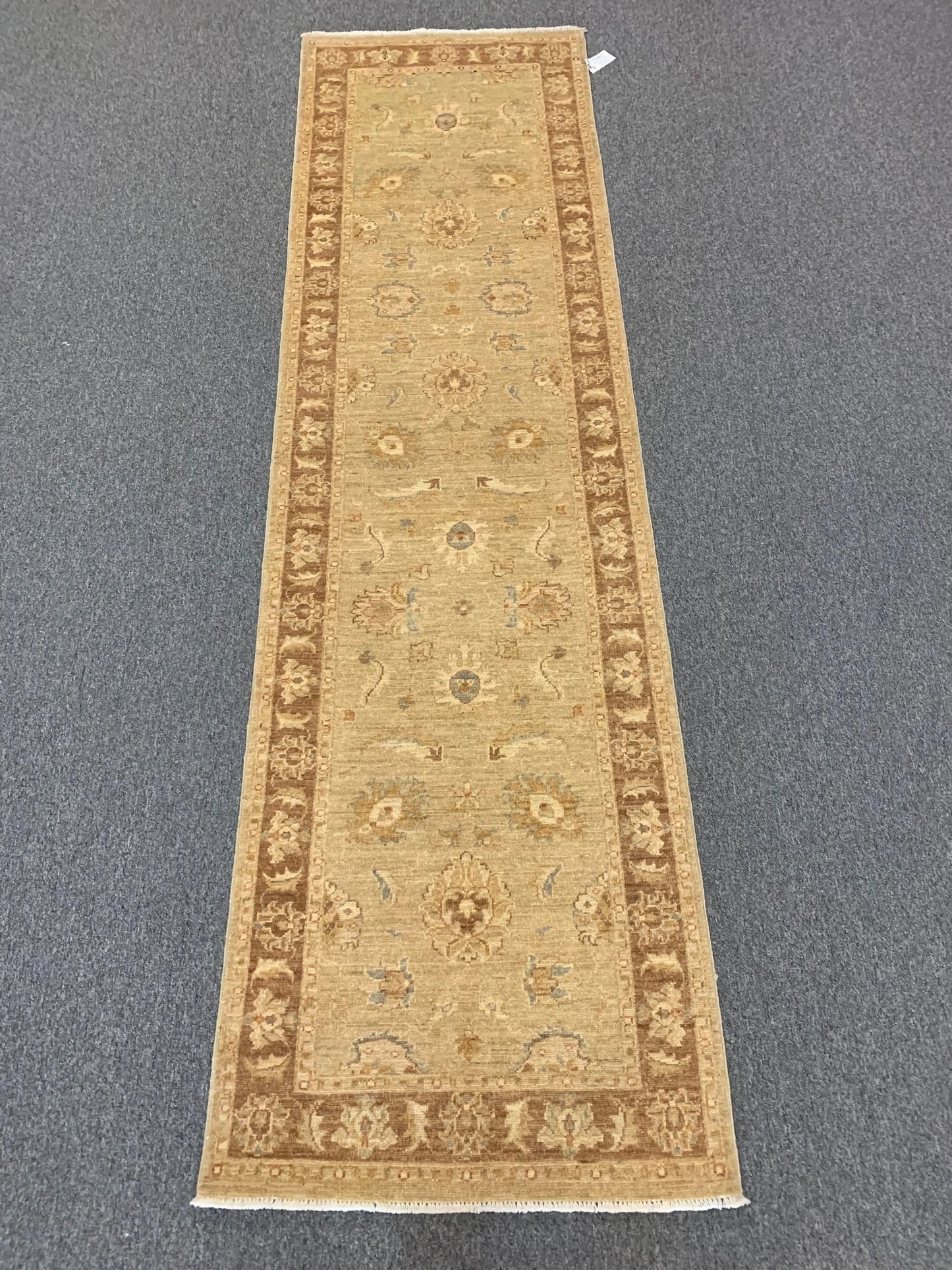 Oushak Ziegler 2' "X9' Handmade Wool Runner Rug # 10870