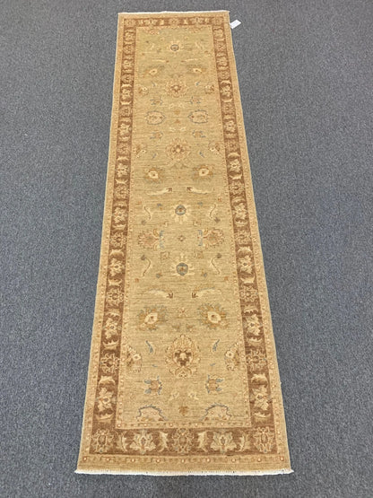 Oushak Ziegler 2' "X9' Handmade Wool Runner Rug # 10870