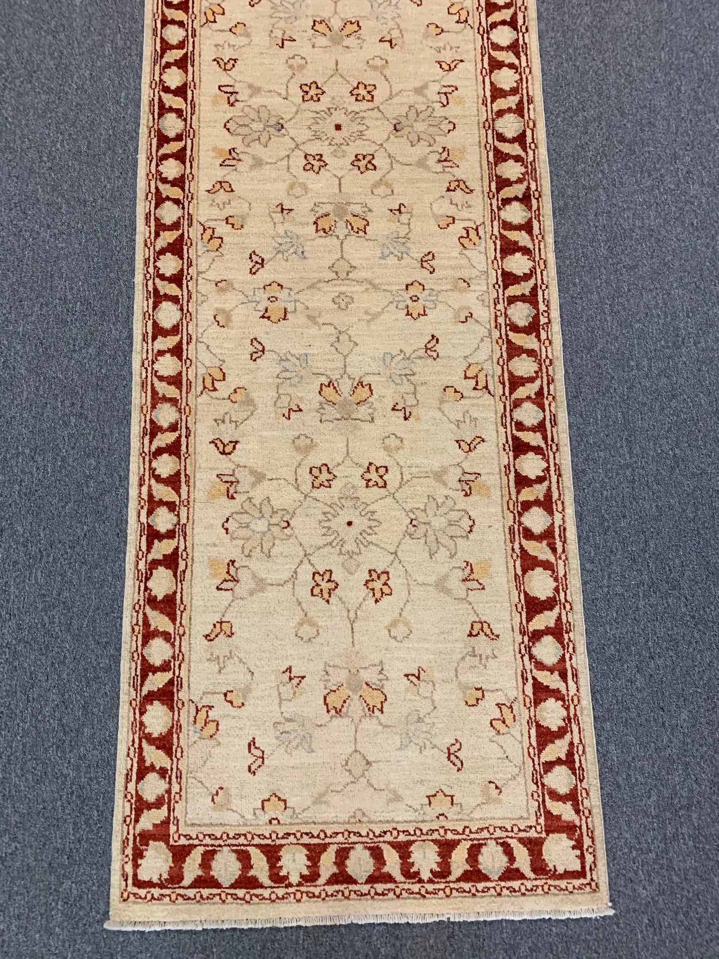 Oushak Ziegler 2' 7"X10' Handmade Wool Runner Rug # 10286