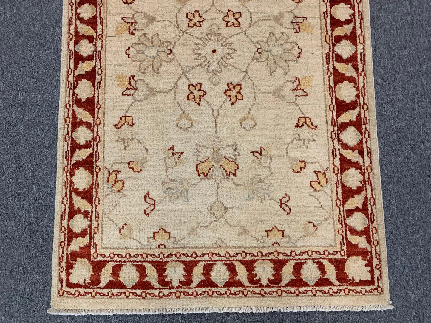 Oushak Ziegler 2' 7"X10' Handmade Wool Runner Rug # 10286