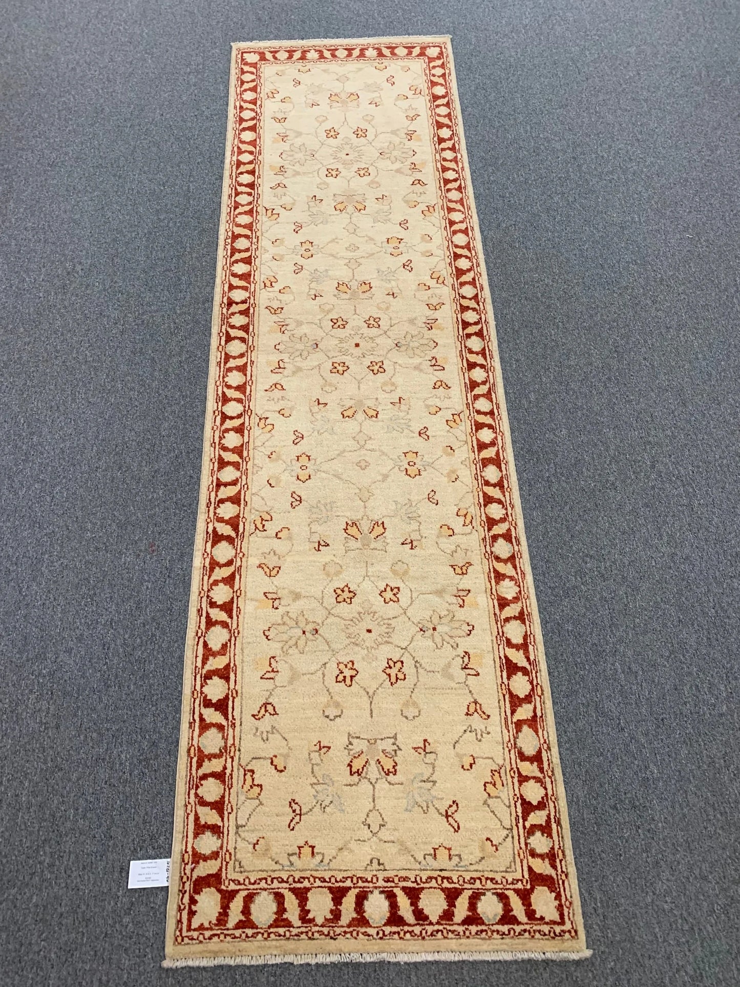 Oushak Ziegler 2' 7"X10' Handmade Wool Runner Rug # 10286