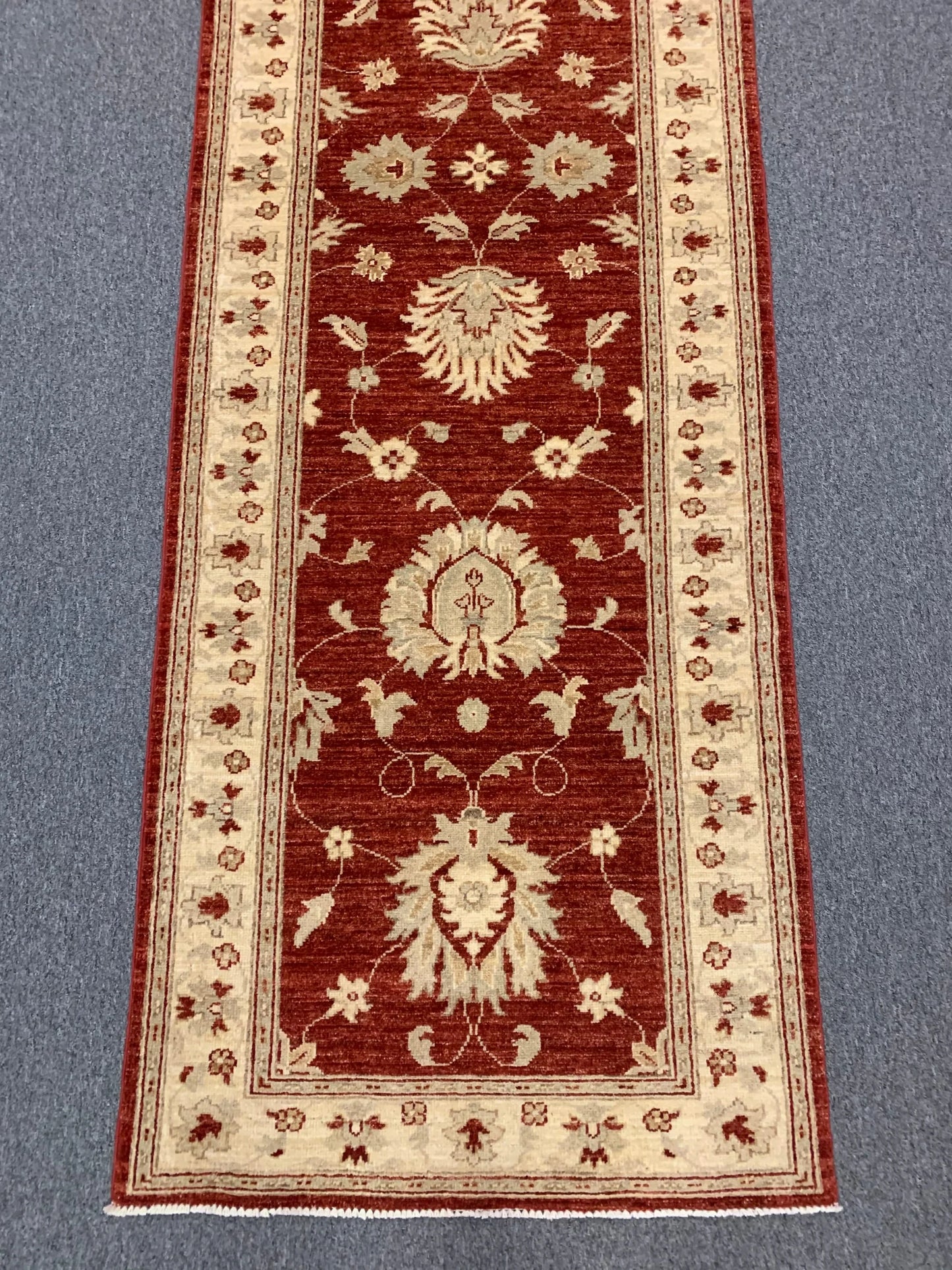 Oushak Ziegler 2' 10"X10' Handmade Wool Runner Rug # 10504