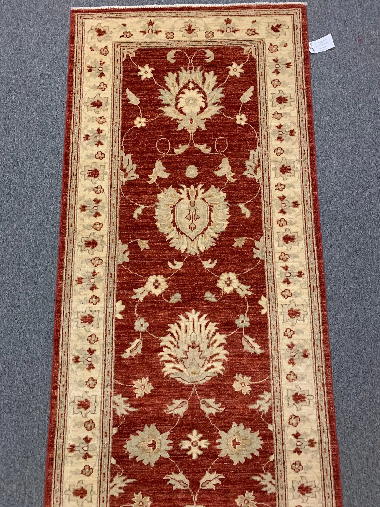 Oushak Ziegler 2' 10"X10' Handmade Wool Runner Rug # 10504