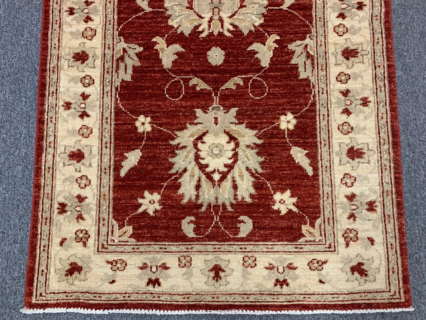 Oushak Ziegler 2' 10"X10' Handmade Wool Runner Rug # 10504