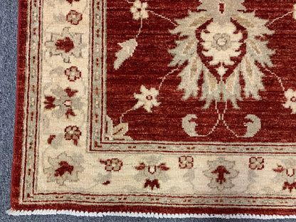 Oushak Ziegler 2' 10"X10' Handmade Wool Runner Rug # 10504