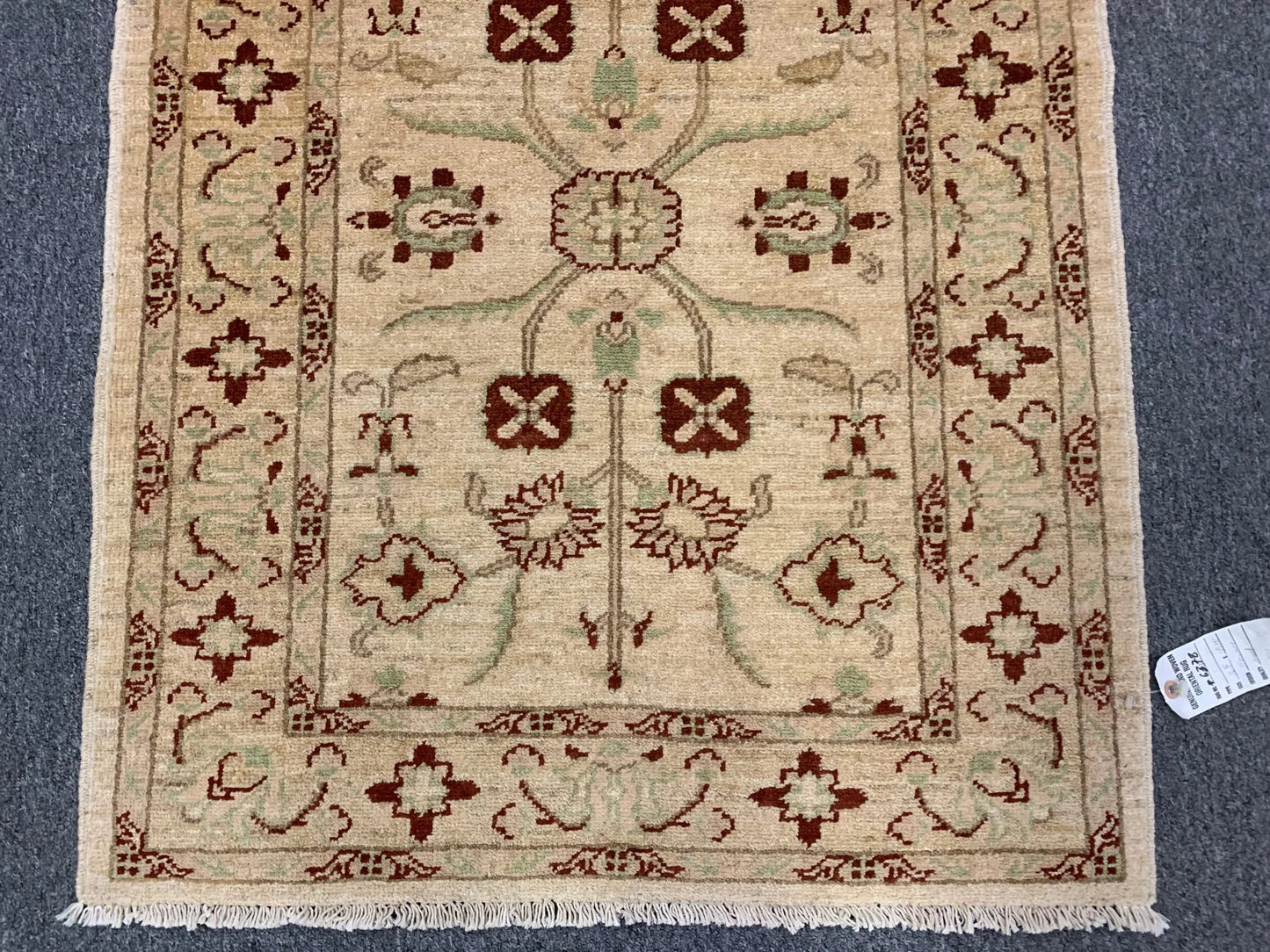 Oushak Ziegler 2' 8"X10'Handmade Wool Runner Rug # 6378