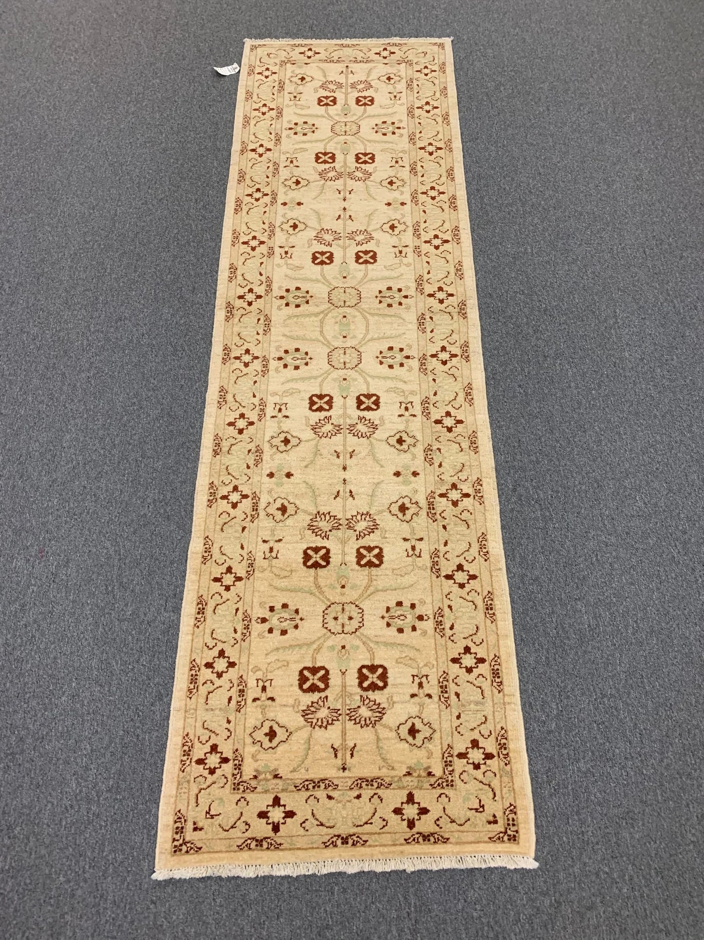 Oushak Ziegler 2' 8"X10'Handmade Wool Runner Rug # 6378