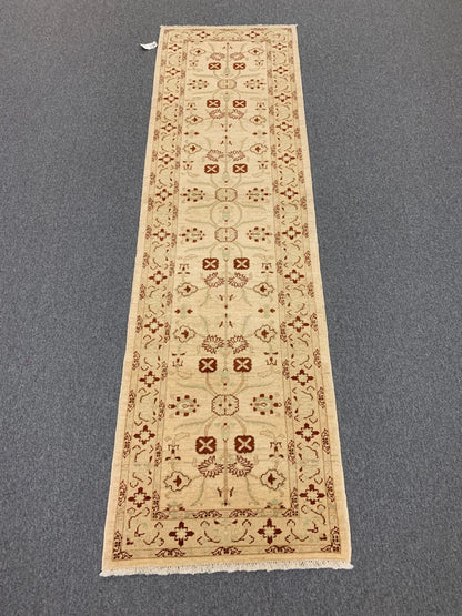 Oushak Ziegler 2' 8"X10'Handmade Wool Runner Rug # 6378