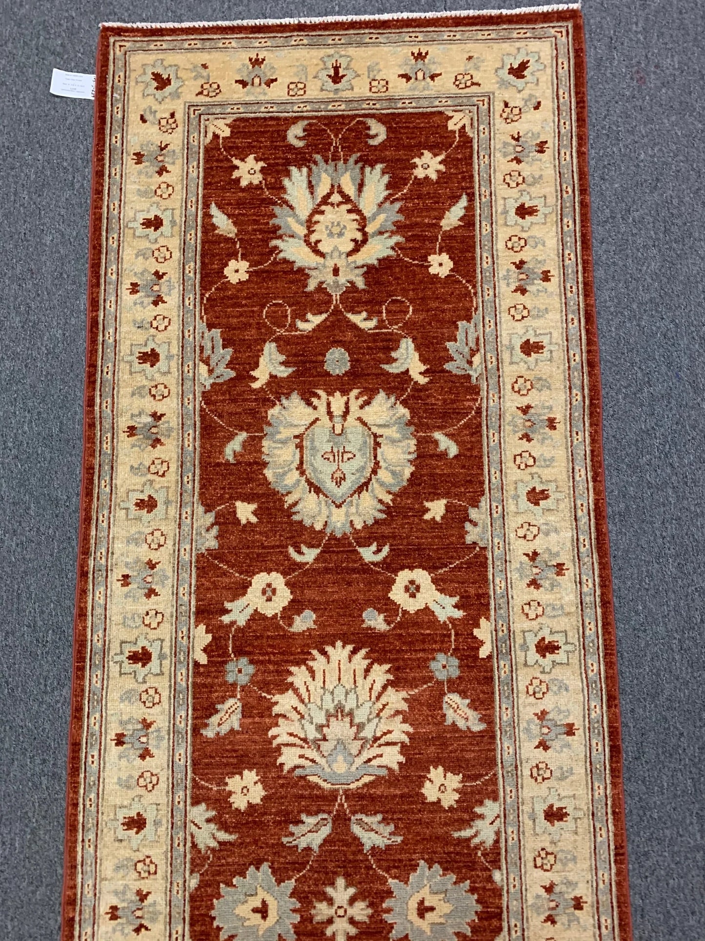 Oushak Ziegler 2' 9" X 10'Handmade Wool Runner Rug # 10505