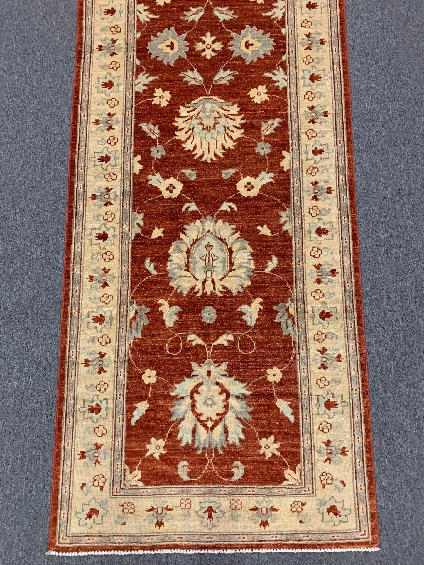 Oushak Ziegler 2' 9" X 10'Handmade Wool Runner Rug # 10505