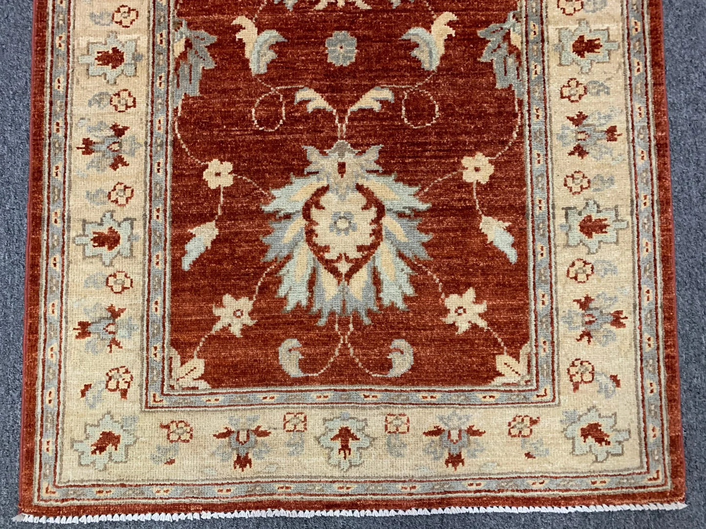 Oushak Ziegler 2' 9" X 10'Handmade Wool Runner Rug # 10505