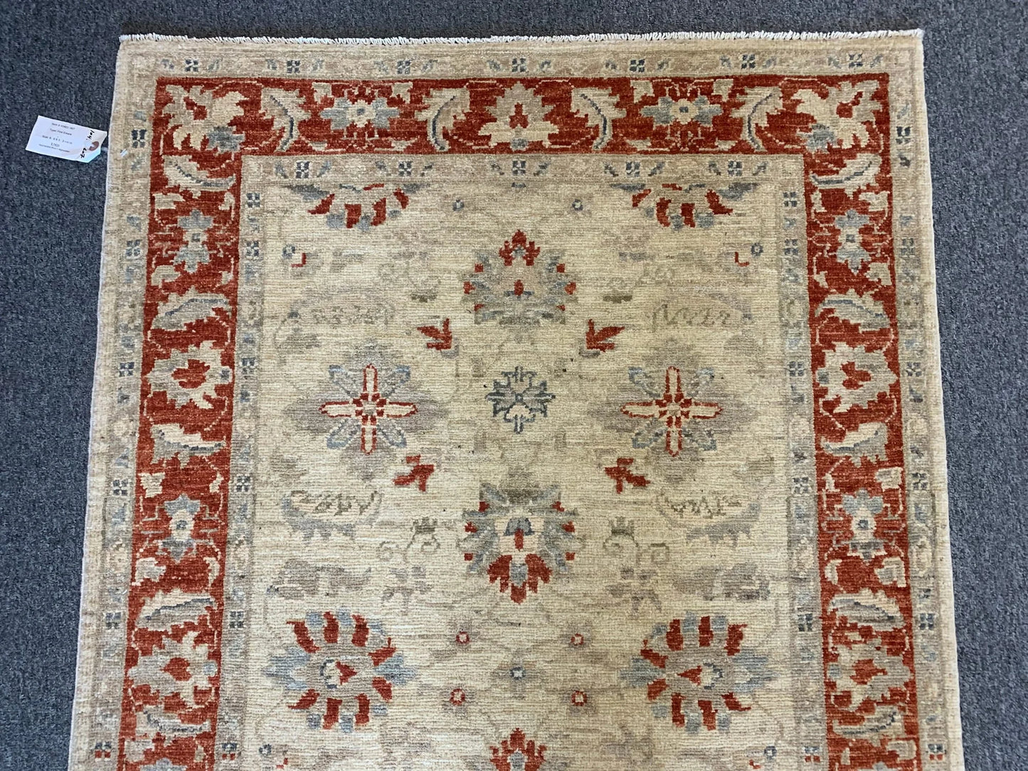 Oushak Ziegler 3X5 Handmade Wool Rug # 10483