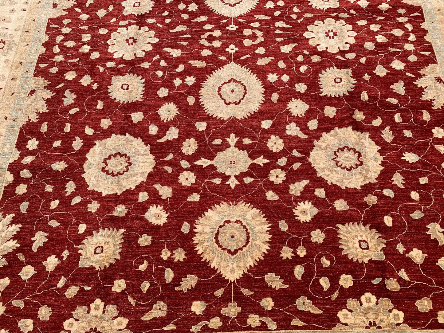 12X15 Oushak Ziegler Handmade Wool Rug # 8587