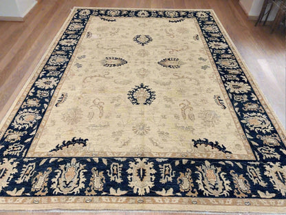 Oushak Ziegler 10X14 Handmade Wool Rug # 10528