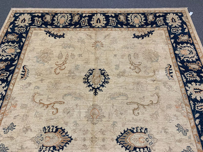 Oushak Ziegler 10X14 Handmade Wool Rug # 10528