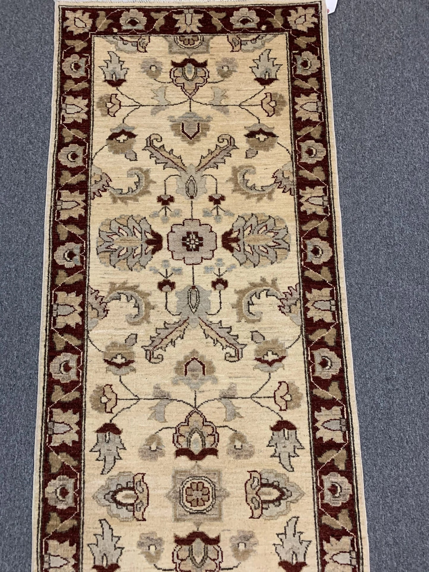 Oushak 2' 9"X10' Handmade Wool Runner Rug # 8789