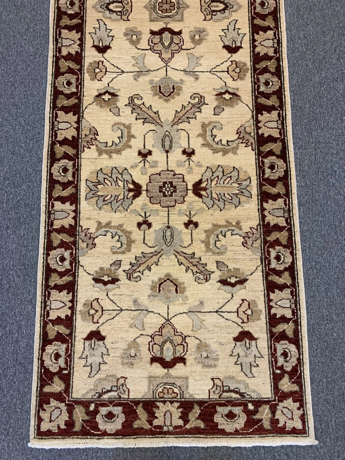 Oushak 2' 9"X10' Handmade Wool Runner Rug # 8789