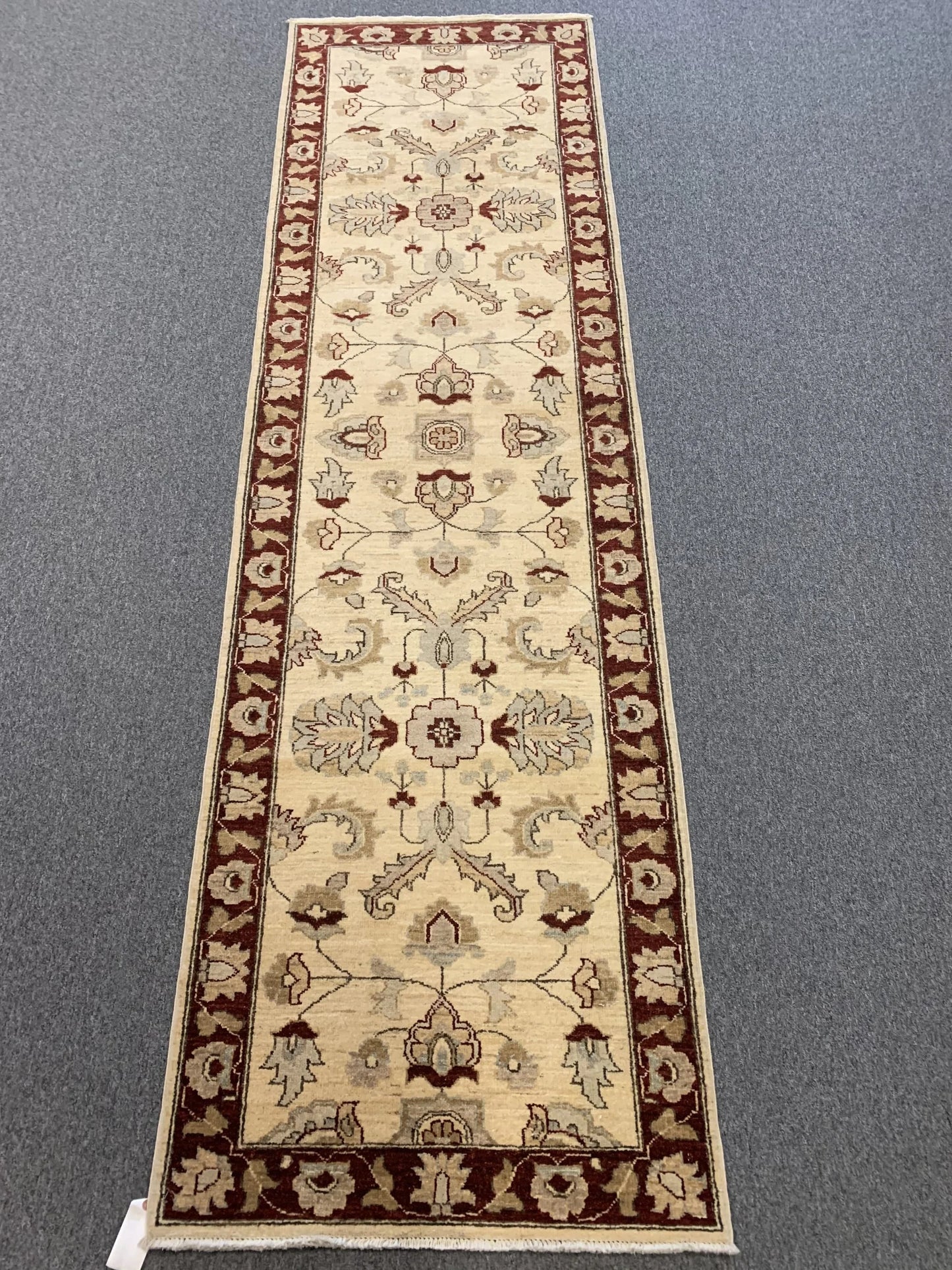 Oushak 2' 9"X10' Handmade Wool Runner Rug # 8789