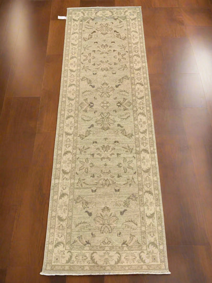 Oushak 2' 8"X8' Handmade Wool Runner Rug # 9824