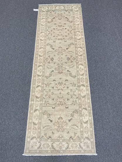 Oushak 2' 8"X8' Handmade Wool Runner Rug # 9824